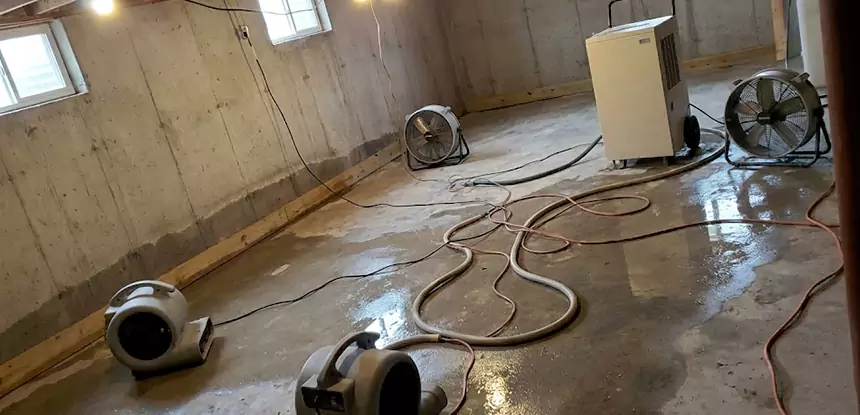 Large-Scale Water Damage Cleanup in East Ellijay